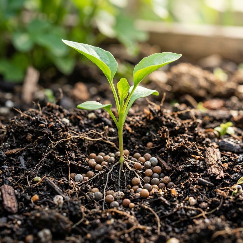 Bio Fertilizer Soil & Seedling Growth